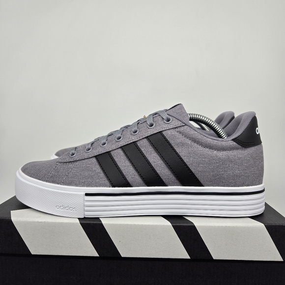 New adidas Daily 4.0 Grey Core Black Men\'s Shoes Size 9.5 main image 6